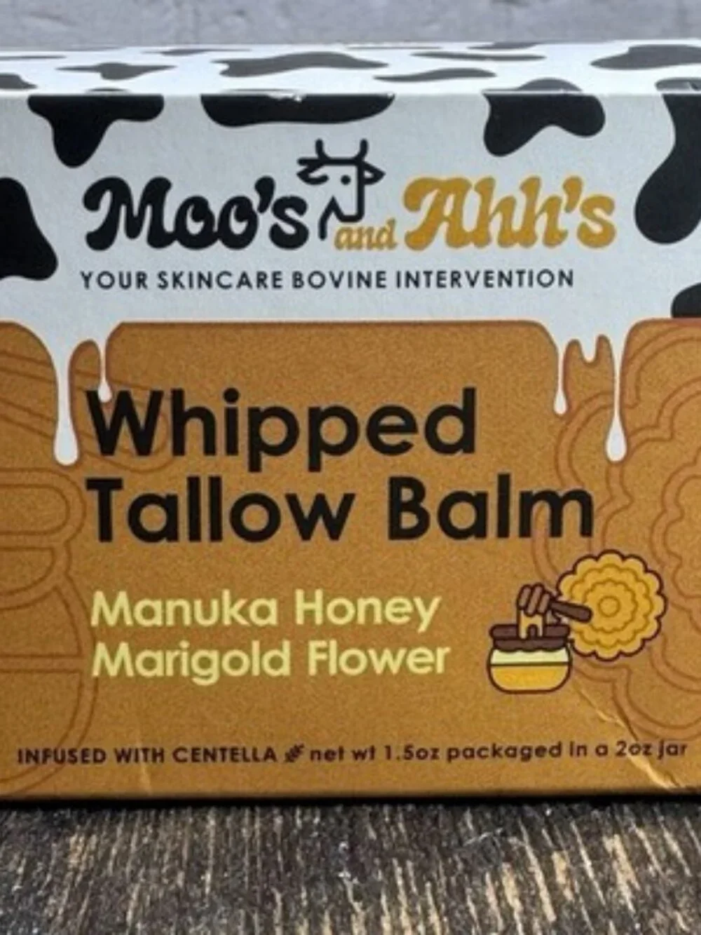 Beef Tallow Balm Manuka Honey Skin Face